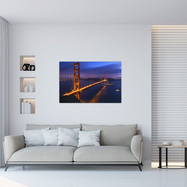 Kép - Golden Gate híd (90x60 cm)