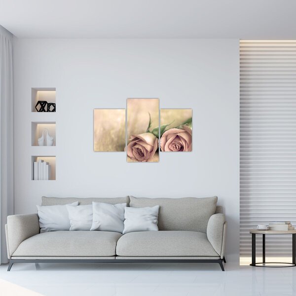 Kép - Finom rózsák (90x60 cm)