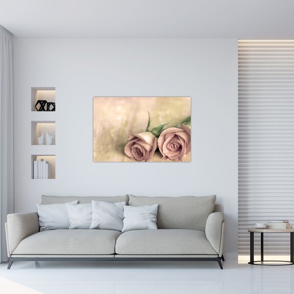 Kép - Finom rózsák (90x60 cm)