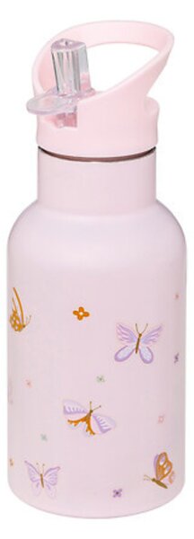 Hőtartó gyerek kulacs – 350 ml, Pillangós