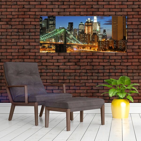 Kép - Híd New Yorkkal (120x50 cm)