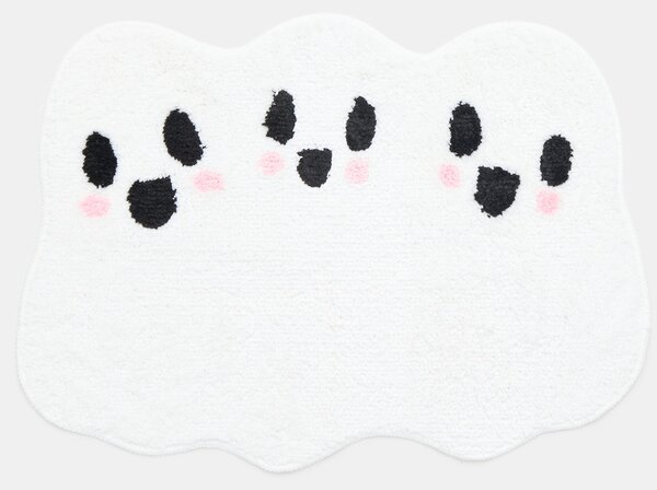 Sinsay - Fürdőszobai szőnyeg Halloween mintával - fehér
