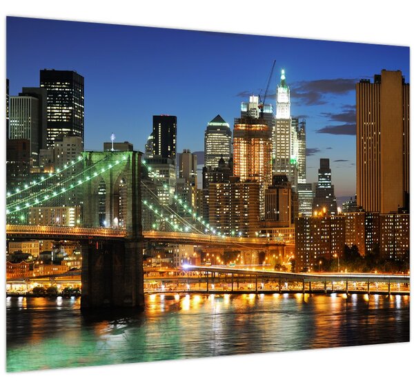 Kép - Híd New Yorkkal (70x50 cm)