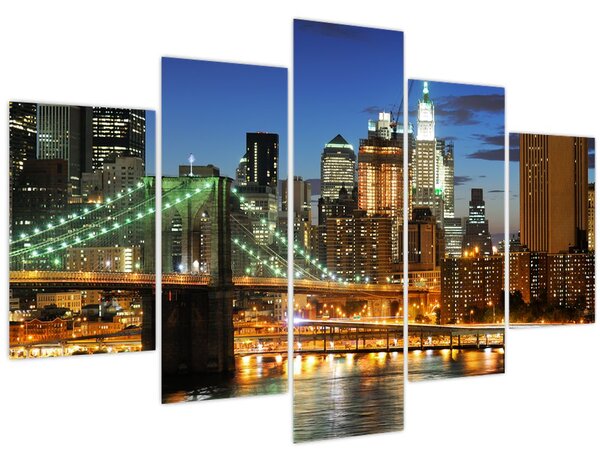 Kép - Híd New Yorkkal (150x105 cm)