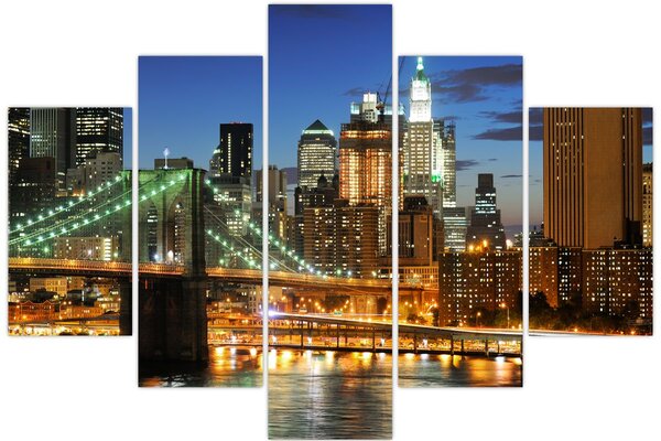 Kép - Híd New Yorkkal (150x105 cm)