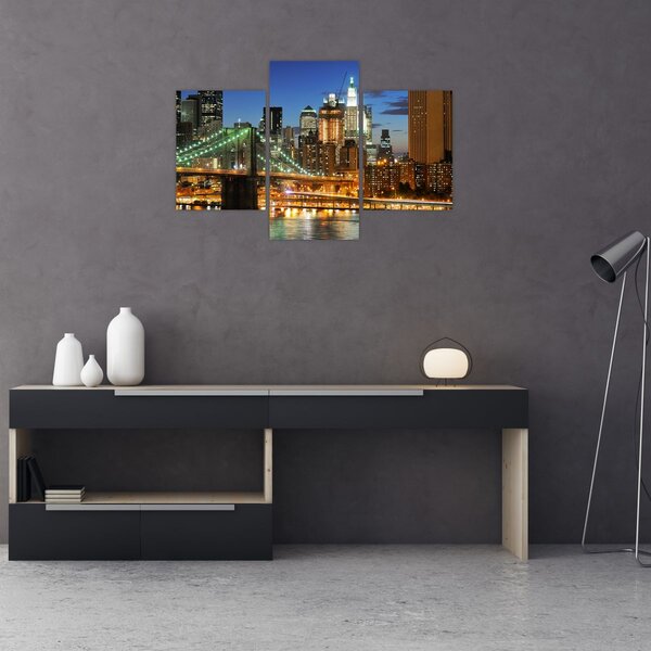 Kép - Híd New Yorkkal (90x60 cm)