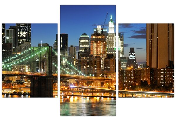 Kép - Híd New Yorkkal (90x60 cm)