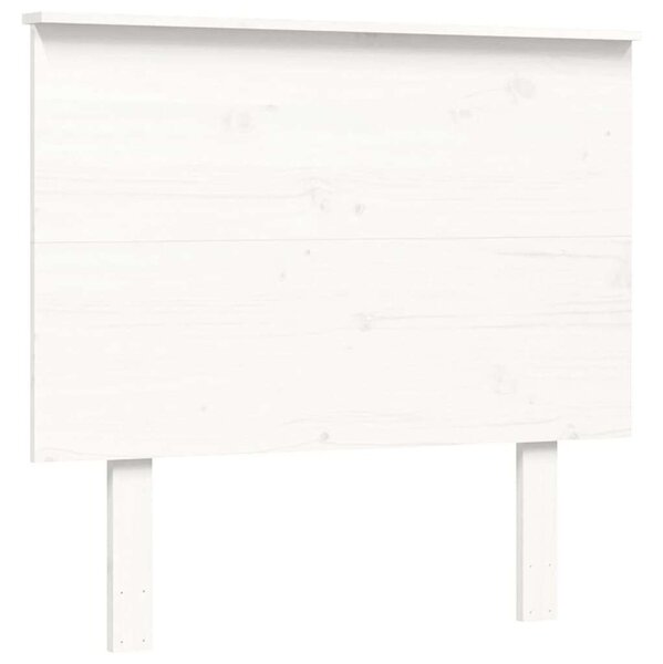 VidaXL Fehér Fenyőfa Ágykeret - 100x200 cm