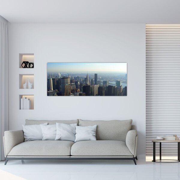 Kép - Manhattan nappal (120x50 cm)