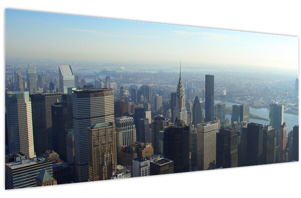 Kép - Manhattan nappal (120x50 cm)