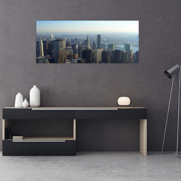 Kép - Manhattan nappal (120x50 cm)
