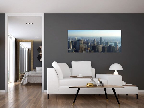 Kép - Manhattan nappal (120x50 cm)