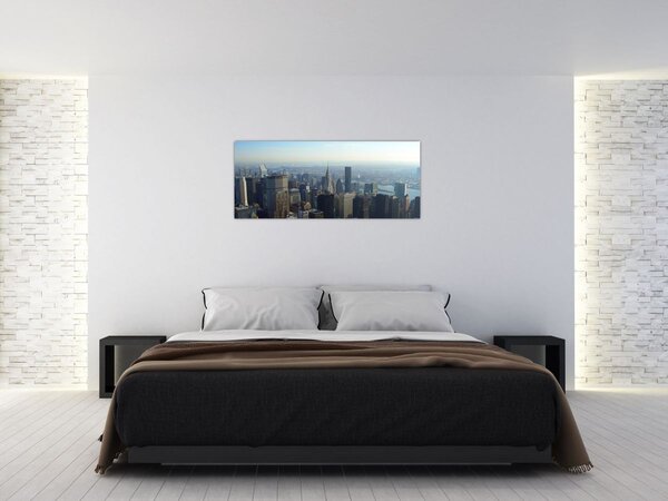 Kép - Manhattan nappal (120x50 cm)