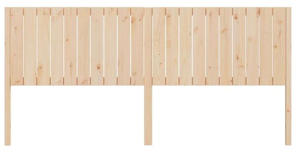 VidaXL tömör fenyőfa ágyfejtámla 205,5 x 4 x 100 cm