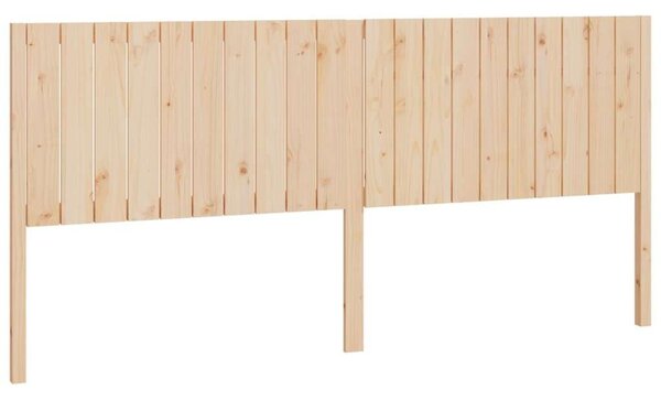 VidaXL tömör fenyőfa ágyfejtámla 205,5 x 4 x 100 cm