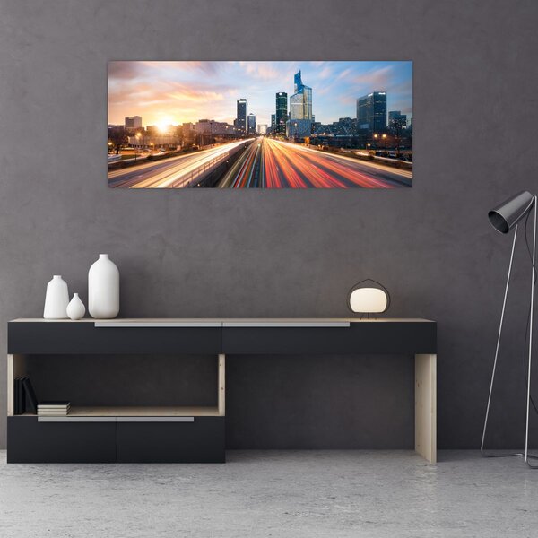 Kép - A nagyváros útja (120x50 cm)