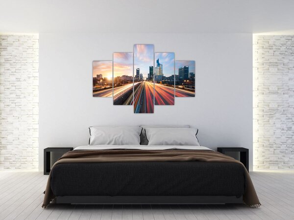 Kép - A nagyváros útja (150x105 cm)