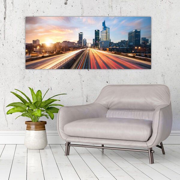 Kép - A nagyváros útja (120x50 cm)