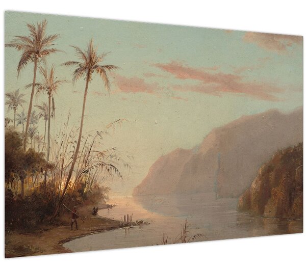Kép - Camille Pissarro, A creek in st. Thomas (Virgin Islands), reprodukciók (90x60 cm)