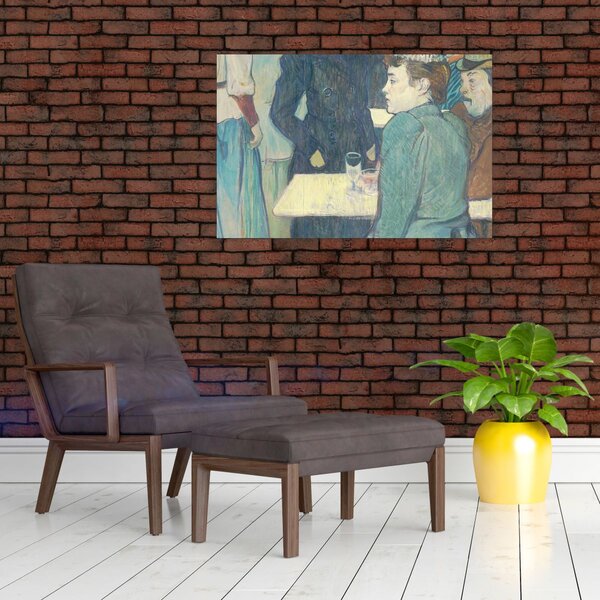 Kép - Henri de Toulouse-Lautrec, A Corner of the Moulin de la Galette, reprodukciók (90x60 cm)