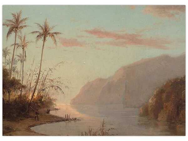 Kép - Camille Pissarro, A creek in st. Thomas (Virgin Islands), reprodukciók (70x50 cm)