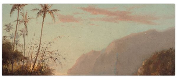 Kép - Camille Pissarro, A creek in st. Thomas (Virgin Islands), reprodukciók (120x50 cm)