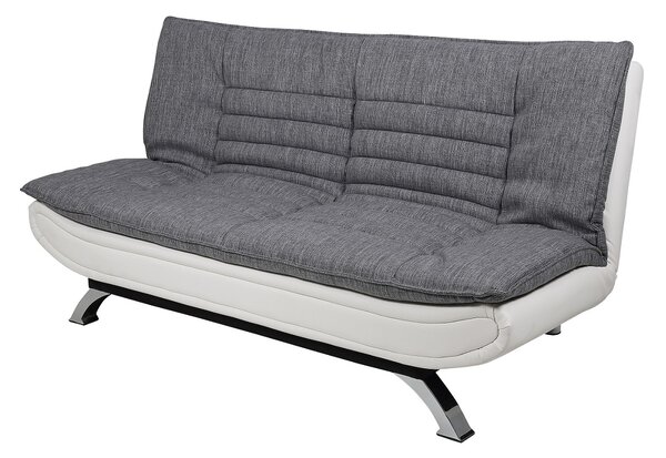 Ízléses ágyazható kanapé Alun 196 cm - világos szürke / fehér