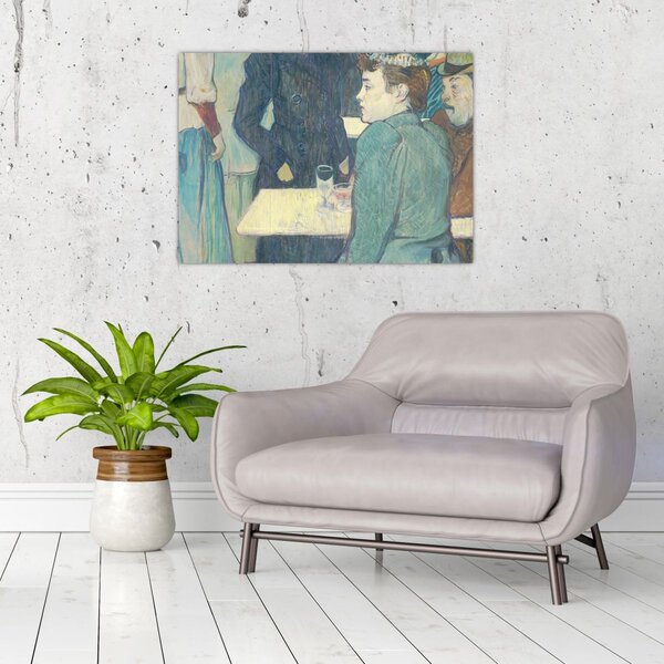 Kép - Henri de Toulouse-Lautrec, A Corner of the Moulin de la Galette, reprodukciók (70x50 cm)
