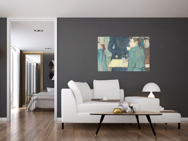 Kép - Henri de Toulouse-Lautrec, A Corner of the Moulin de la Galette, reprodukciók (90x60 cm)