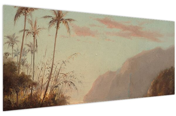 Kép - Camille Pissarro, A creek in st. Thomas (Virgin Islands), reprodukciók (120x50 cm)
