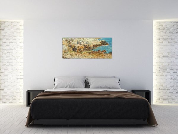 Kép - Childe Hassam, A North East Headland, reprodukciók (120x50 cm)