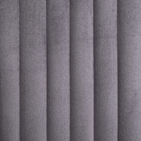 4 db szürke bársony étkezőszék