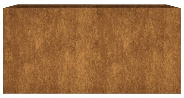 Corten acél növénytartó 80 x 40 x 40 cm