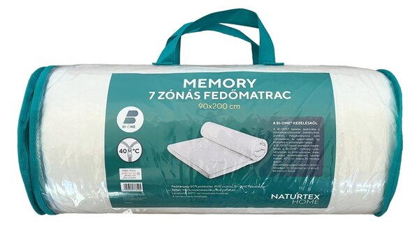 Naturtex 7 zónás fedőmatrac 90x200 cm
