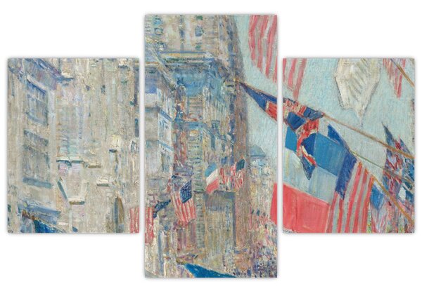 Kép - Childe Hassam, Allies day, reprodukciók (90x60 cm)