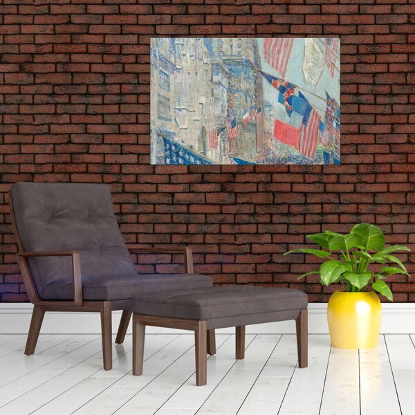 Kép - Childe Hassam, Allies day, reprodukciók (90x60 cm)