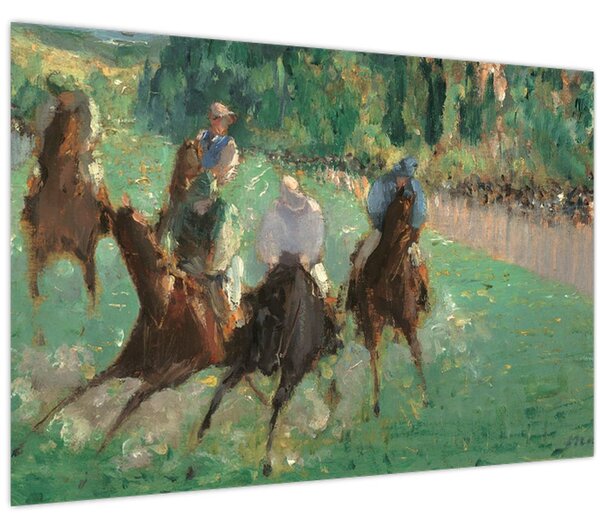 Kép - Edouard Manet, At the Races, reprodukciók (90x60 cm)