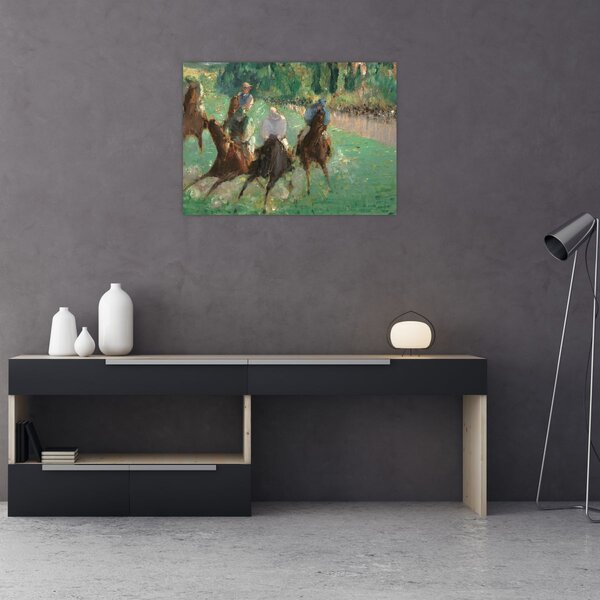 Kép - Edouard Manet, At the Races, reprodukciók (70x50 cm)