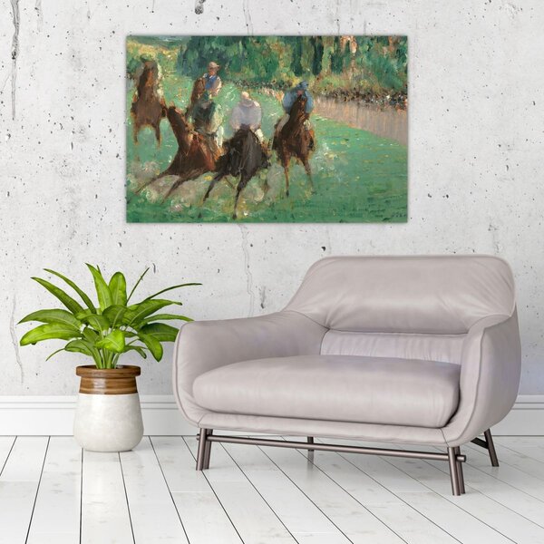Kép - Edouard Manet, At the Races, reprodukciók (90x60 cm)