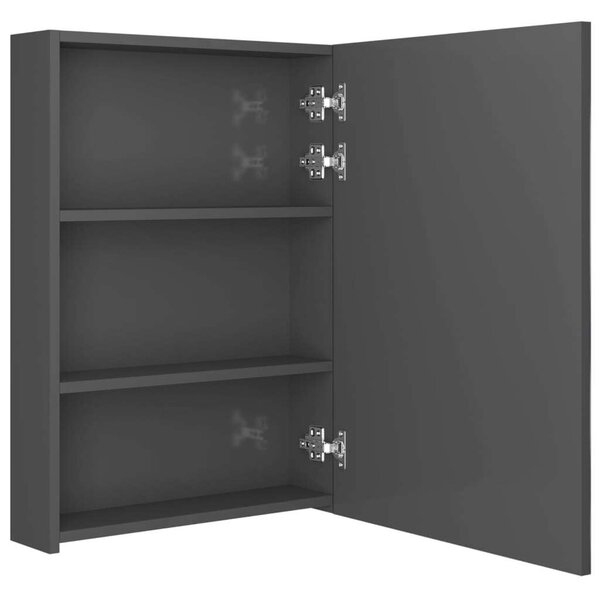 VidaXL LED-es Tükör Szekrény - 50x13x70 cm