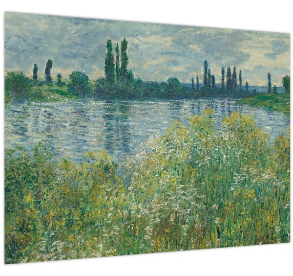 Kép - Claude Monet, Banks of the Seine, reprodukciók (70x50 cm)