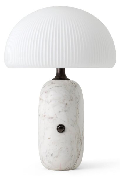 Asztali lámpa Vipp, dimmable, Fehér, Nappali, Üveg