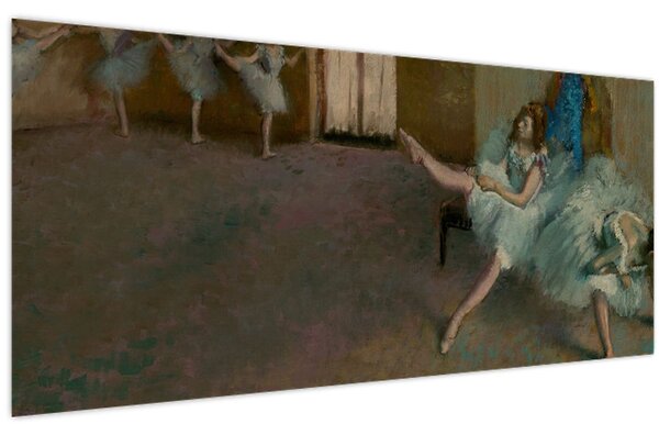 Kép - Edgar Degas, Before the Ballet, reprodukciók (120x50 cm)