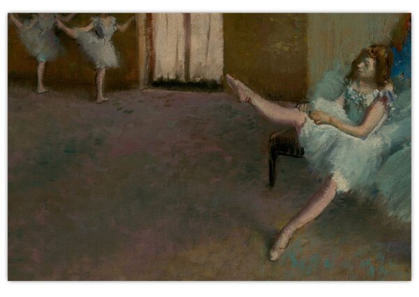 Kép - Edgar Degas, Before the Ballet, reprodukciók (90x60 cm)