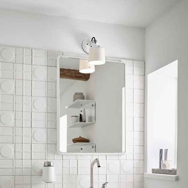 Fali Lámpa Vipp, dimmable, Fehér, Hálószoba, Fém