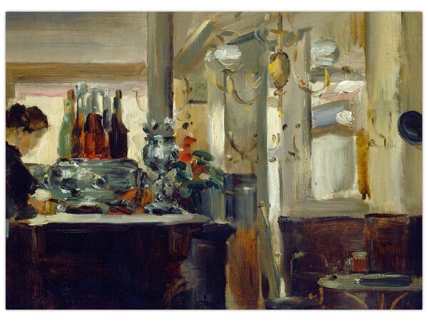 Kép - Style of Edouard Manet, Bon Bock Cafe, reprodukciók (70x50 cm)