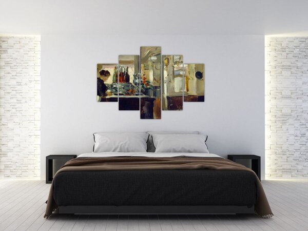 Kép - Style of Edouard Manet, Bon Bock Cafe, reprodukciók (150x105 cm)