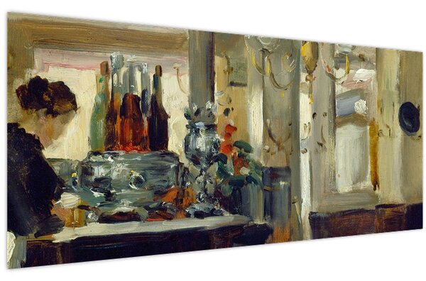 Kép - Style of Edouard Manet, Bon Bock Cafe, reprodukciók (120x50 cm)