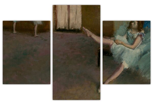 Kép - Edgar Degas, Before the Ballet, reprodukciók (90x60 cm)