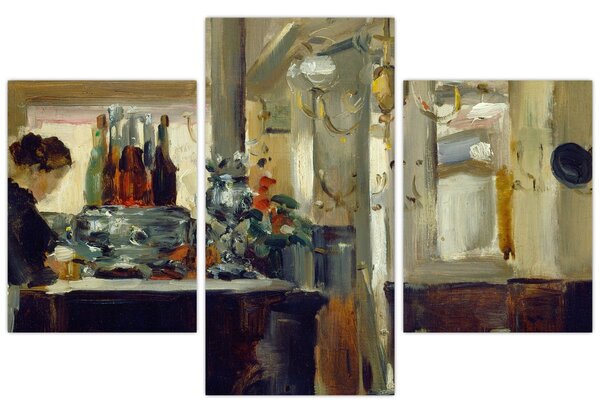Kép - Style of Edouard Manet, Bon Bock Cafe, reprodukciók (90x60 cm)